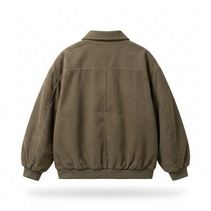Allsaints Leather - Kenor | Corduroy Padded Jacket Unisex
