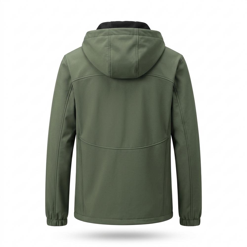Allsaints Leather - Kevar | Hooded Softshell Jacket Men