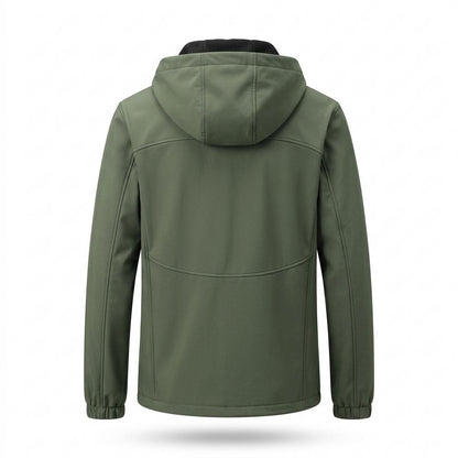 Allsaints Leather - Kevar | Hooded Softshell Jacket Men