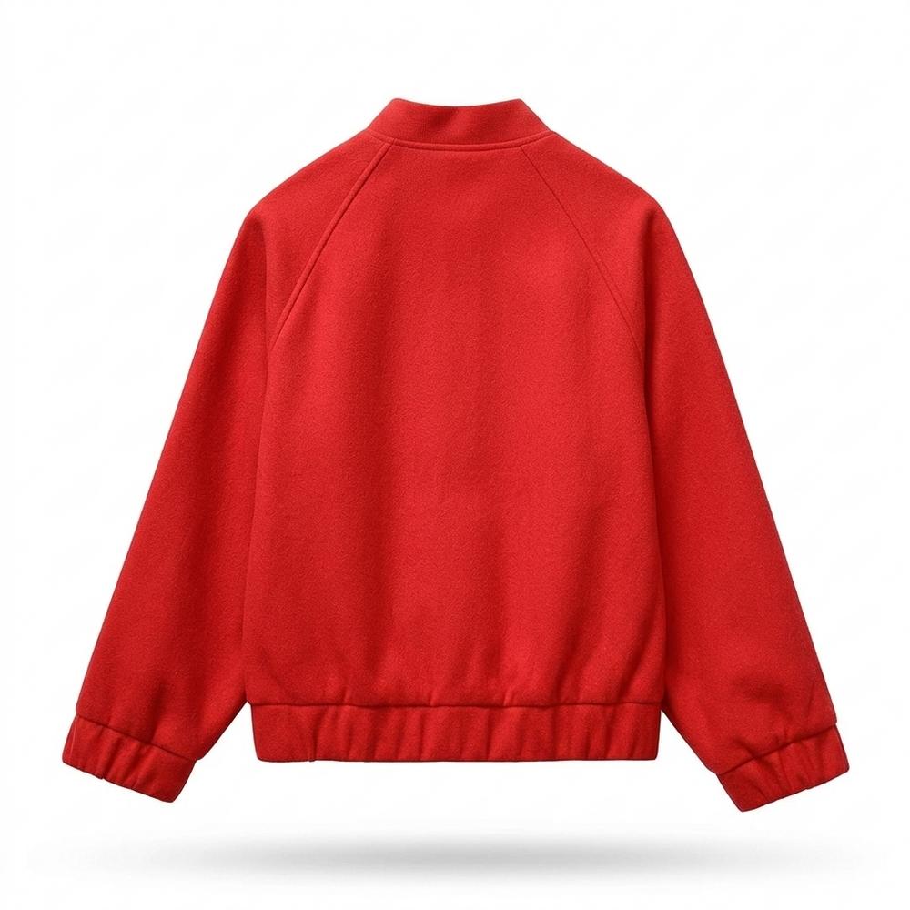 Allsaints Leather - Cavan | Felted Snap-Button Jacket Unisex
