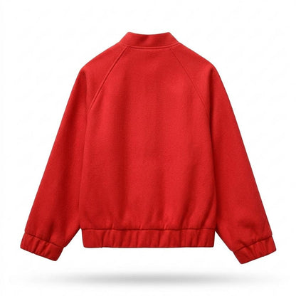 Allsaints Leather - Cavan | Felted Snap-Button Jacket Unisex