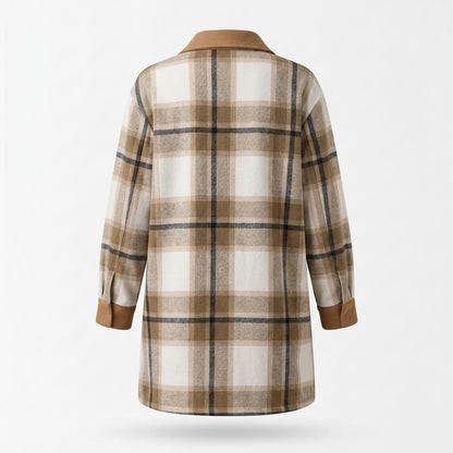 Allsaints Leather - Netir | Plaid Longline Coat Women