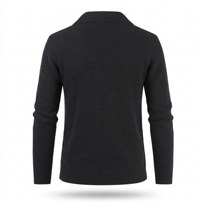 Allsaints Leather - Lazan | Structured Buttoned Knit Cardigan Men