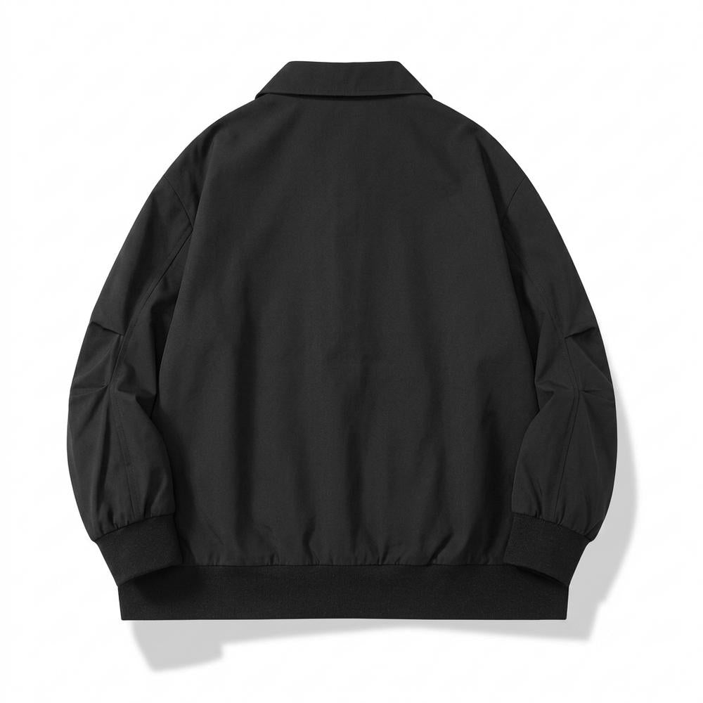 Allsaints Leather - Vinor | Zippered Collared Jacket Unisex