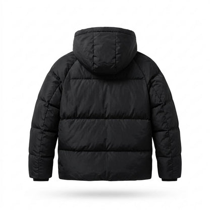 Allsaints Leather - Lawik | Padded Hooded Jacket Unisex