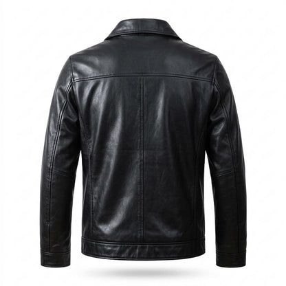 Allsaints Leather - Lyren | Quilted Lined Leather Jacket Men