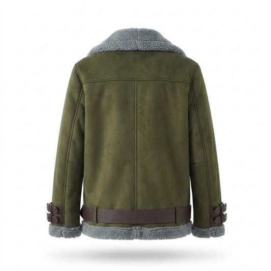 Allsaints Leather - Arrev | Shearling-Lined Asymmetrical Jacket Women