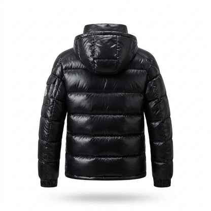 Allsaints Leather - Lysen | Down-Filled Glossy Jacket Men