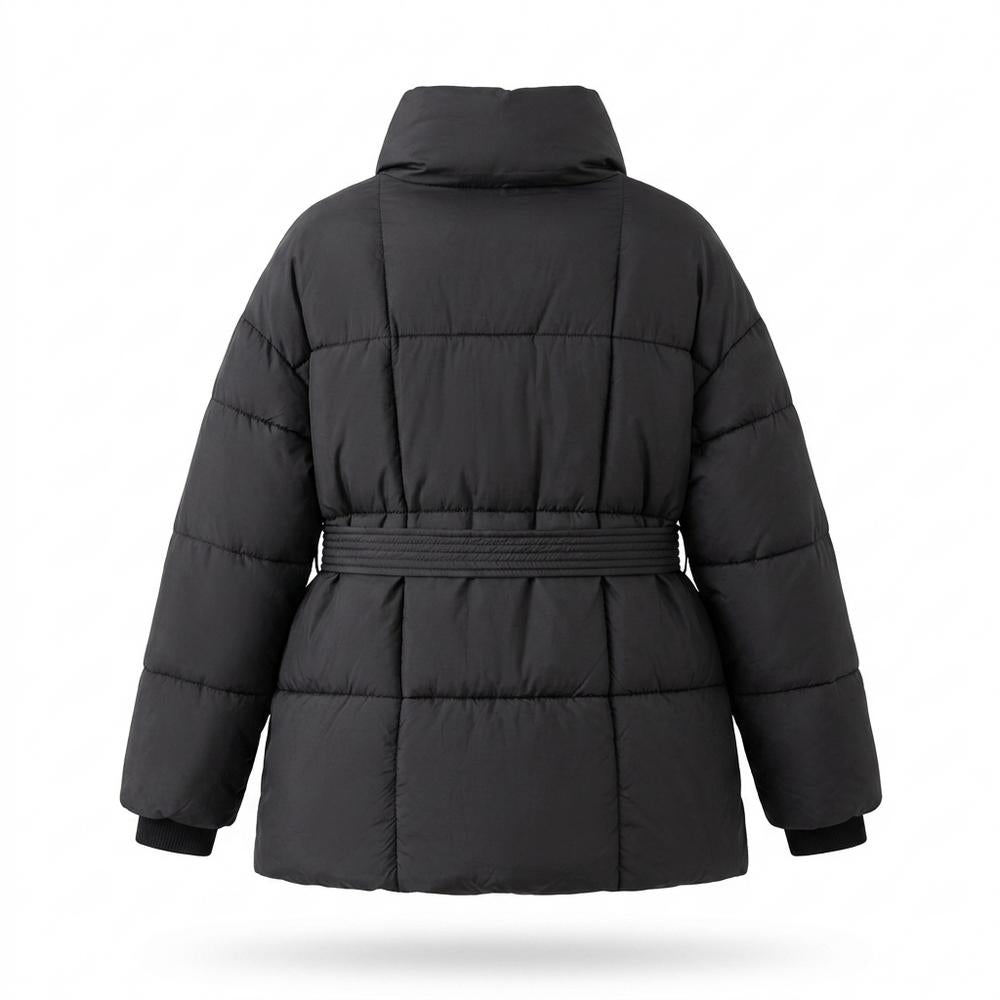 Allsaints Leather - Cavel | Quilted Belted Jacket Women