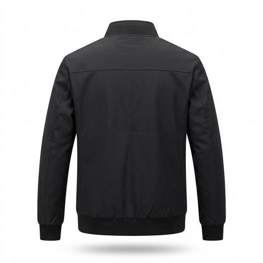 Allsaints Leather - Zeren | Fleece-Lined Stand-Collar Jacket Men