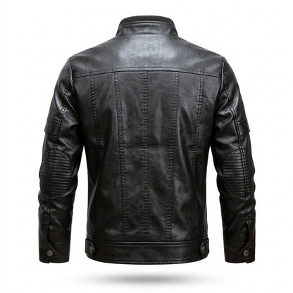 Allsaints Leather - Salor | Lined Structured Leather Jacket Men