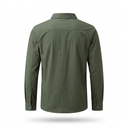 Allsaints Leather - Vilal | Button-Down Utility Shirt Men