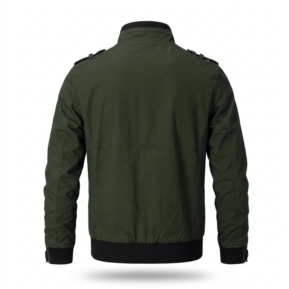 Allsaints Leather - Saser | Lined Multi-Pocket Jacket Men