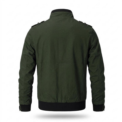 Allsaints Leather - Saser | Lined Multi-Pocket Jacket Men