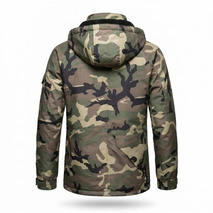 Allsaints Leather - Tamon | Camouflage Padded Jacket Men