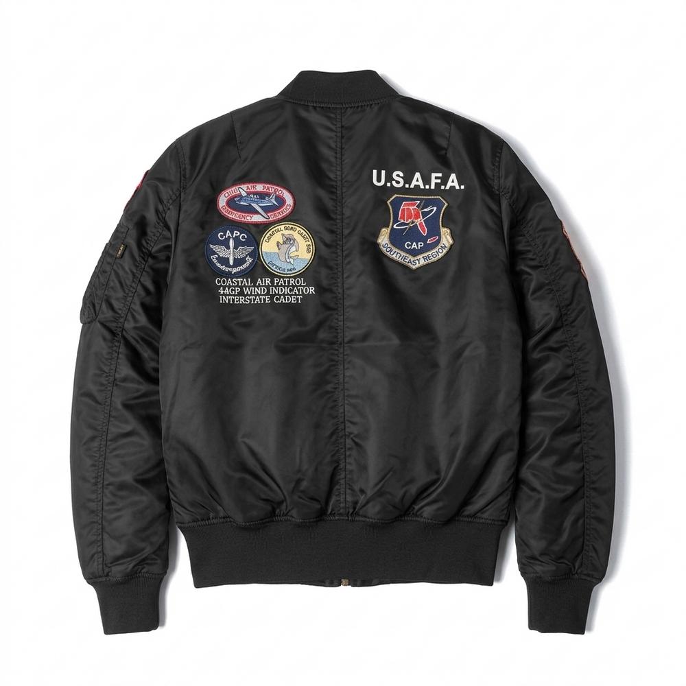 Allsaints Leather - Tifuk | Embroidered Padded Jacket Unisex