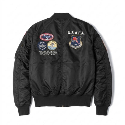 Allsaints Leather - Tifuk | Embroidered Padded Jacket Unisex