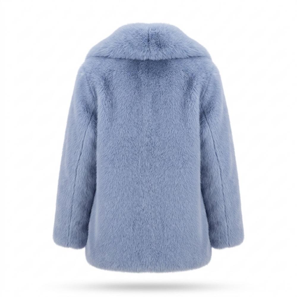 Allsaints Leather - Nimer | Faux-Fur Relaxed Fit Coat Women