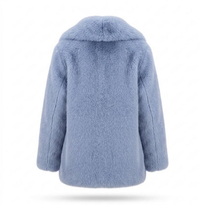 Allsaints Leather - Nimer | Faux-Fur Relaxed Fit Coat Women