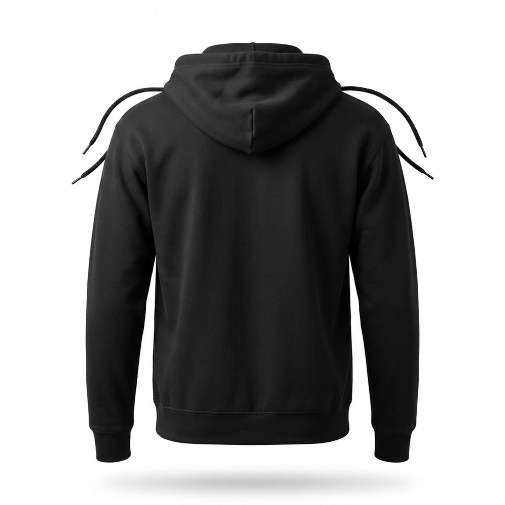 Allsaints Leather - Kasel | Zip-Up Slim-Fit Hoodie Men
