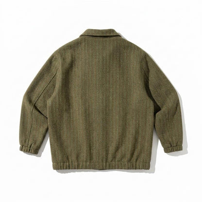 Allsaints Leather - Vavan | Structured Striped Jacket Unisex