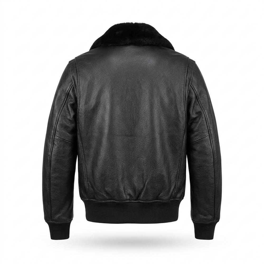 Allsaints Leather - Raron | Grained Lined Leather Jacket Men