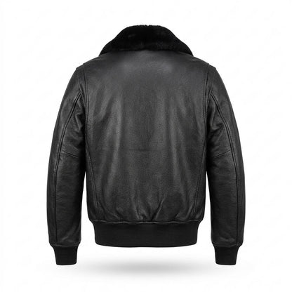 Allsaints Leather - Raron | Grained Lined Leather Jacket Men