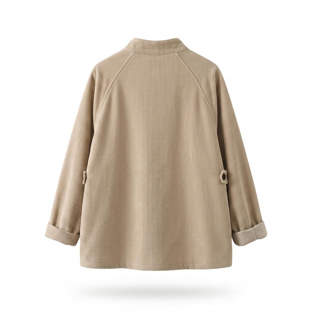 Allsaints Leather - Yodar | Corduroy Stand-Collar Jacket Women