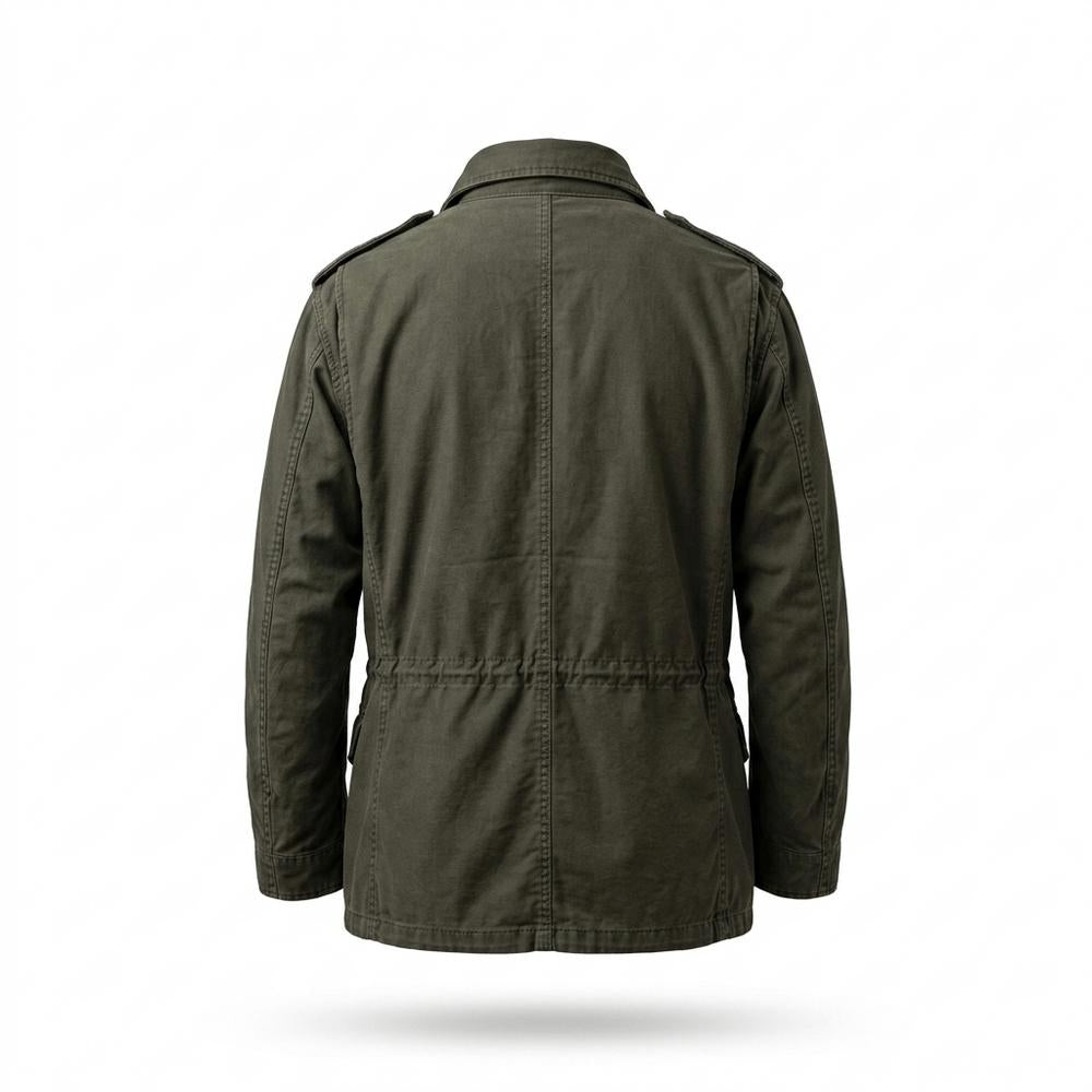 Allsaints Leather - Loran | Military-Style Four-Pocket Jacket Unisex