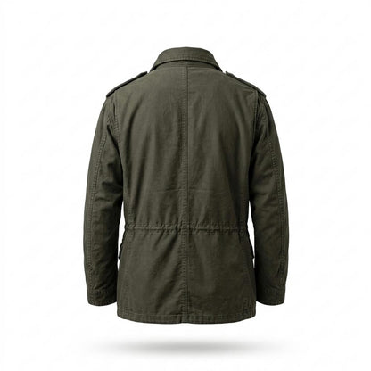 Allsaints Leather - Loran | Military-Style Four-Pocket Jacket Unisex