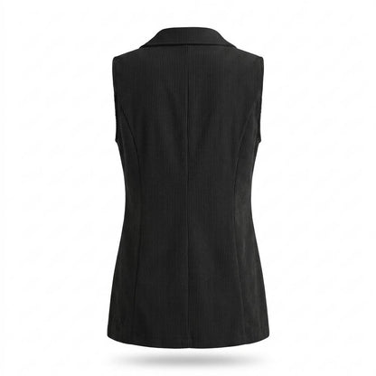 Allsaints Leather - Elmel | Corduroy Sleeveless Vest Women