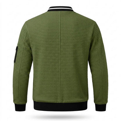 Allsaints Leather - Artal | Quilted Zip-Up Jacket Men
