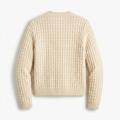 Allsaints Leather - Nomar | Textured Crewneck Knit Cardigan Women