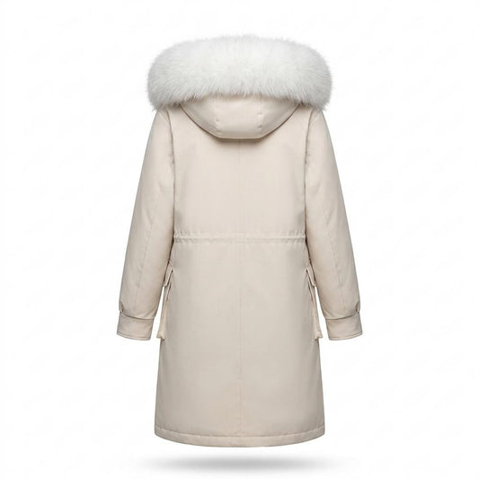 Allsaints Leather - Almel | Padded Fur-Trimmed Coat Women