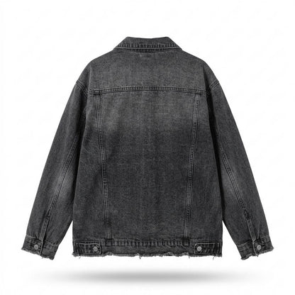 Allsaints Leather - Kavel | Oversized Button-Front Denim Jacket Women