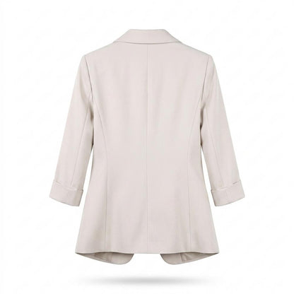 Allsaints Leather - Lonor | Single-Breasted Three-Quarter Sleeve Blazer Women