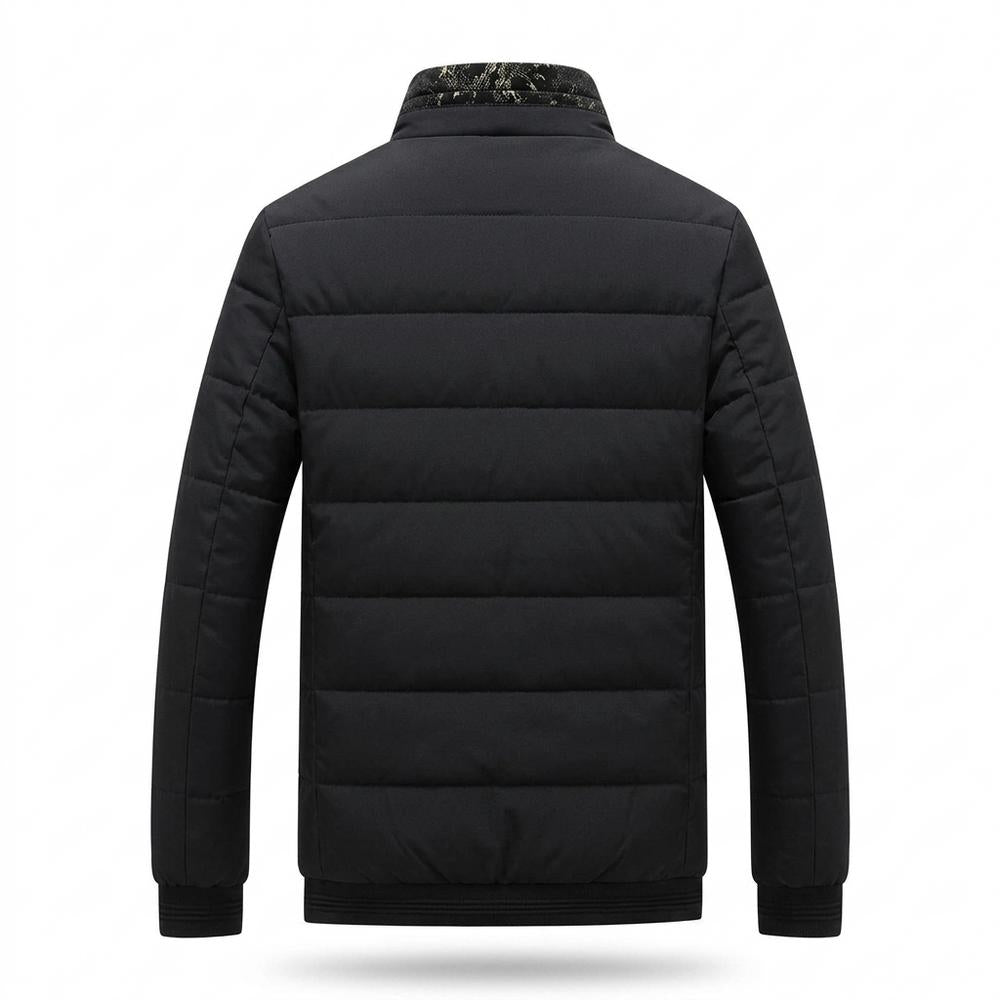Allsaints Leather - Nomer | Quilted Fleece-Lined Jacket Men