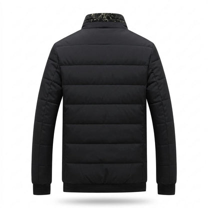 Allsaints Leather - Nomer | Quilted Fleece-Lined Jacket Men