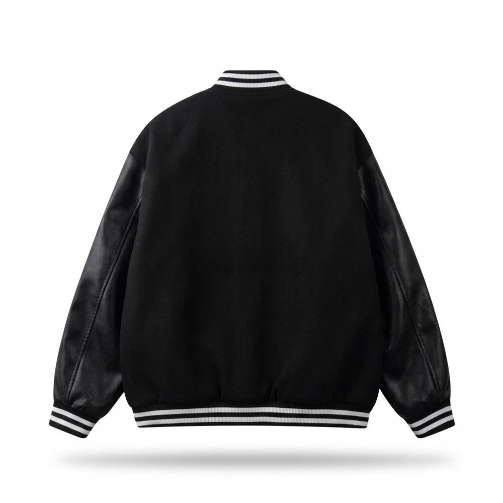Allsaints Leather - Yolar | Embroidered Buttoned Jacket Unisex