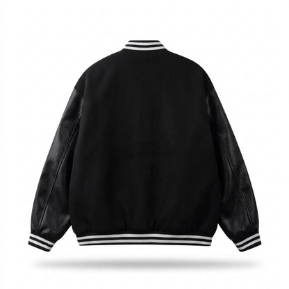 Allsaints Leather - Yolar | Embroidered Buttoned Jacket Unisex