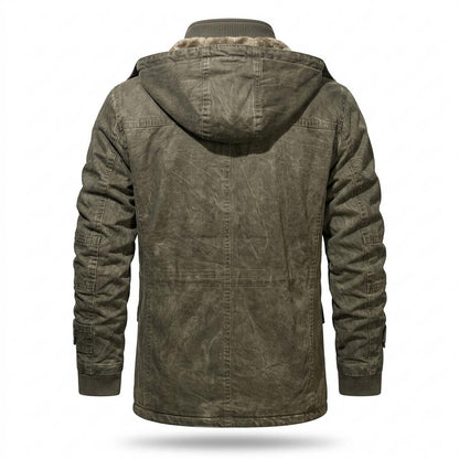 Allsaints Leather - Carel | Lined Hooded Jacket Men