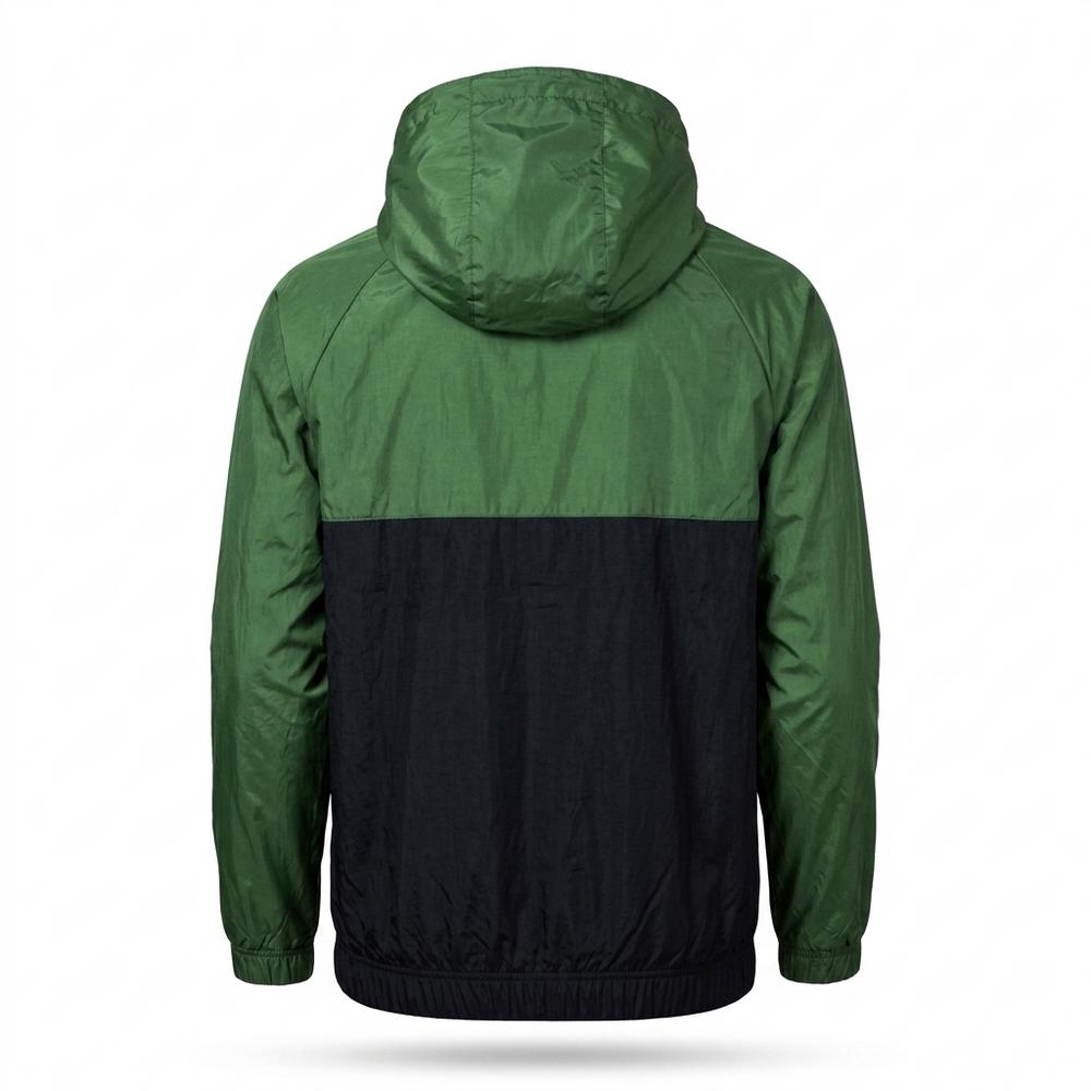 Allsaints Leather - Kufir | Color-Block Hooded Jacket Men