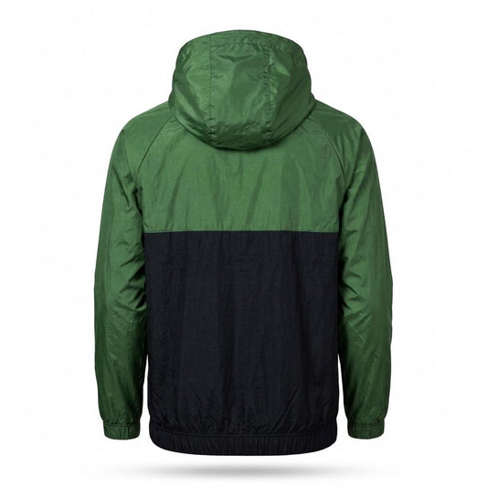 Allsaints Leather - Kufir | Color-Block Hooded Jacket Men