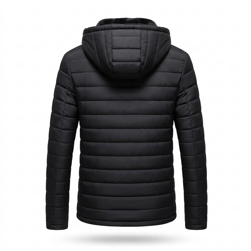 Allsaints Leather - Rilom | Quilted Hooded Jacket Men