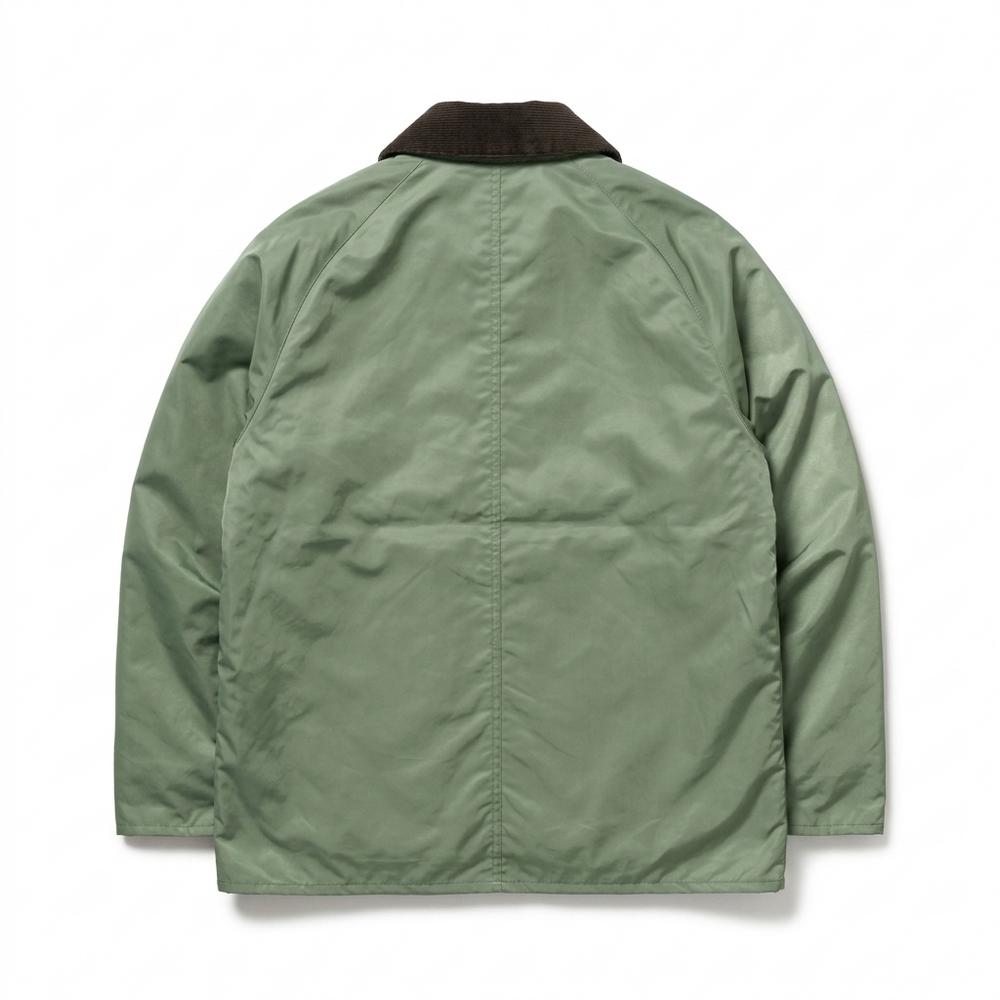 Allsaints Leather - Vasil | Corduroy-Collar Snap-Button Jacket Men