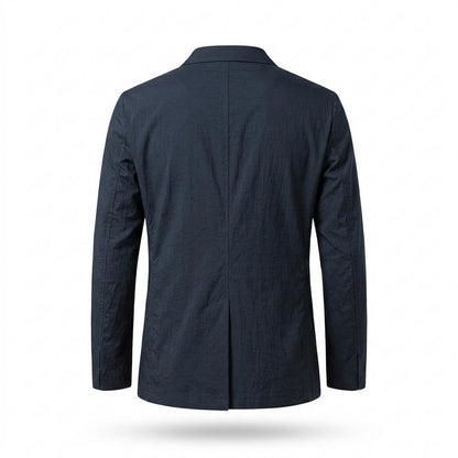 Allsaints Leather - Ketal | Single-Breasted Two-Button Blazer Men