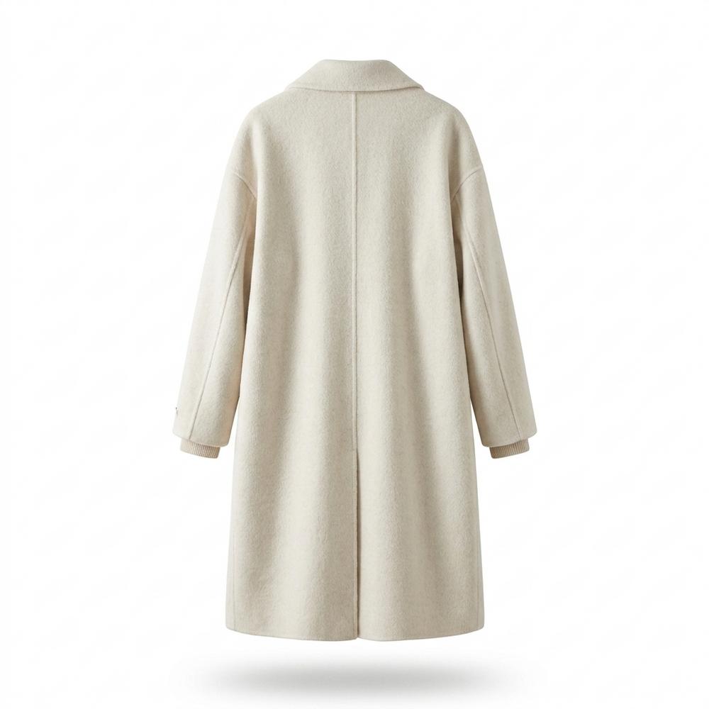 Allsaints Leather - Kevin | Double-Breasted Wool Coat Women