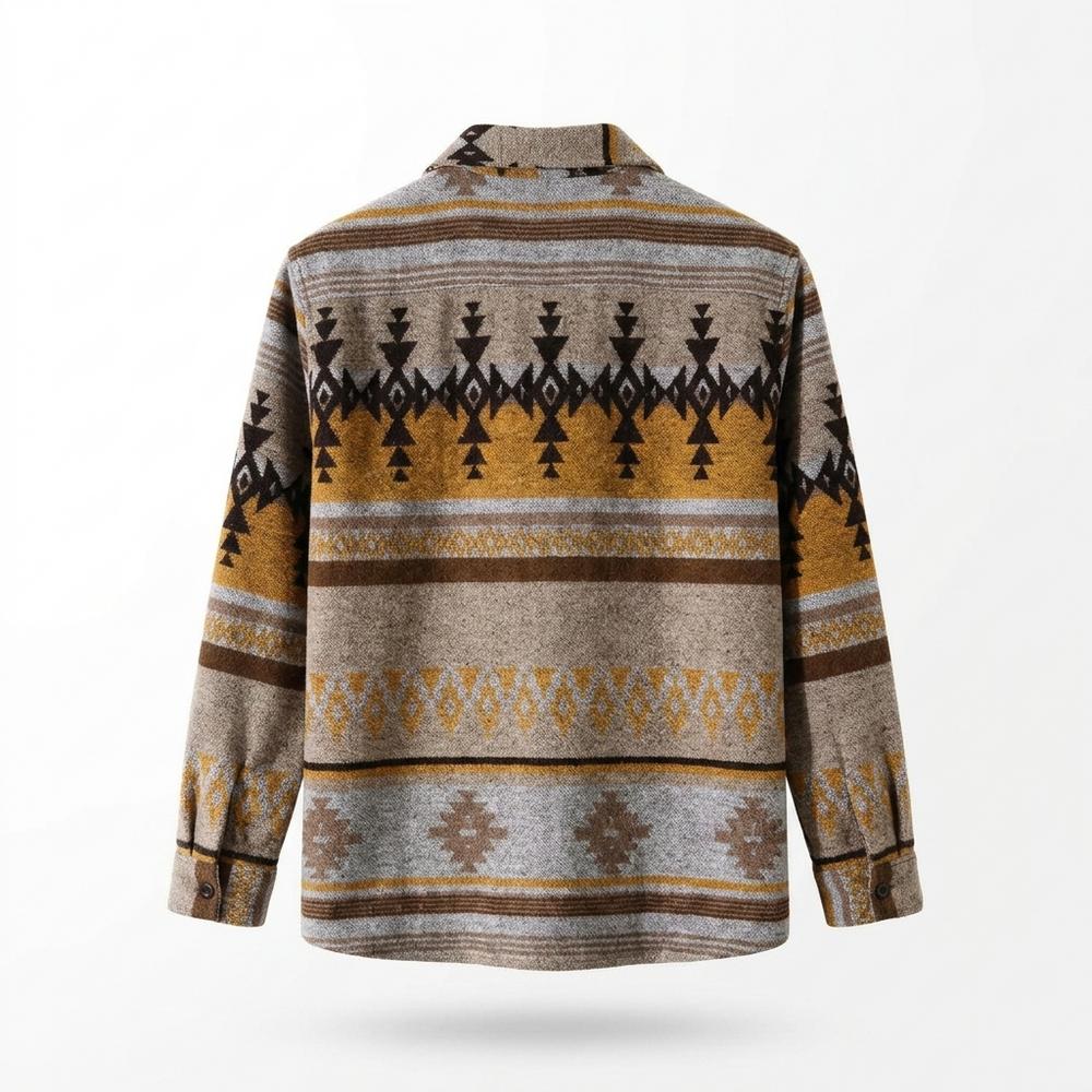 Allsaints Leather - Lylan | Patterned Button-Up Shirt Men