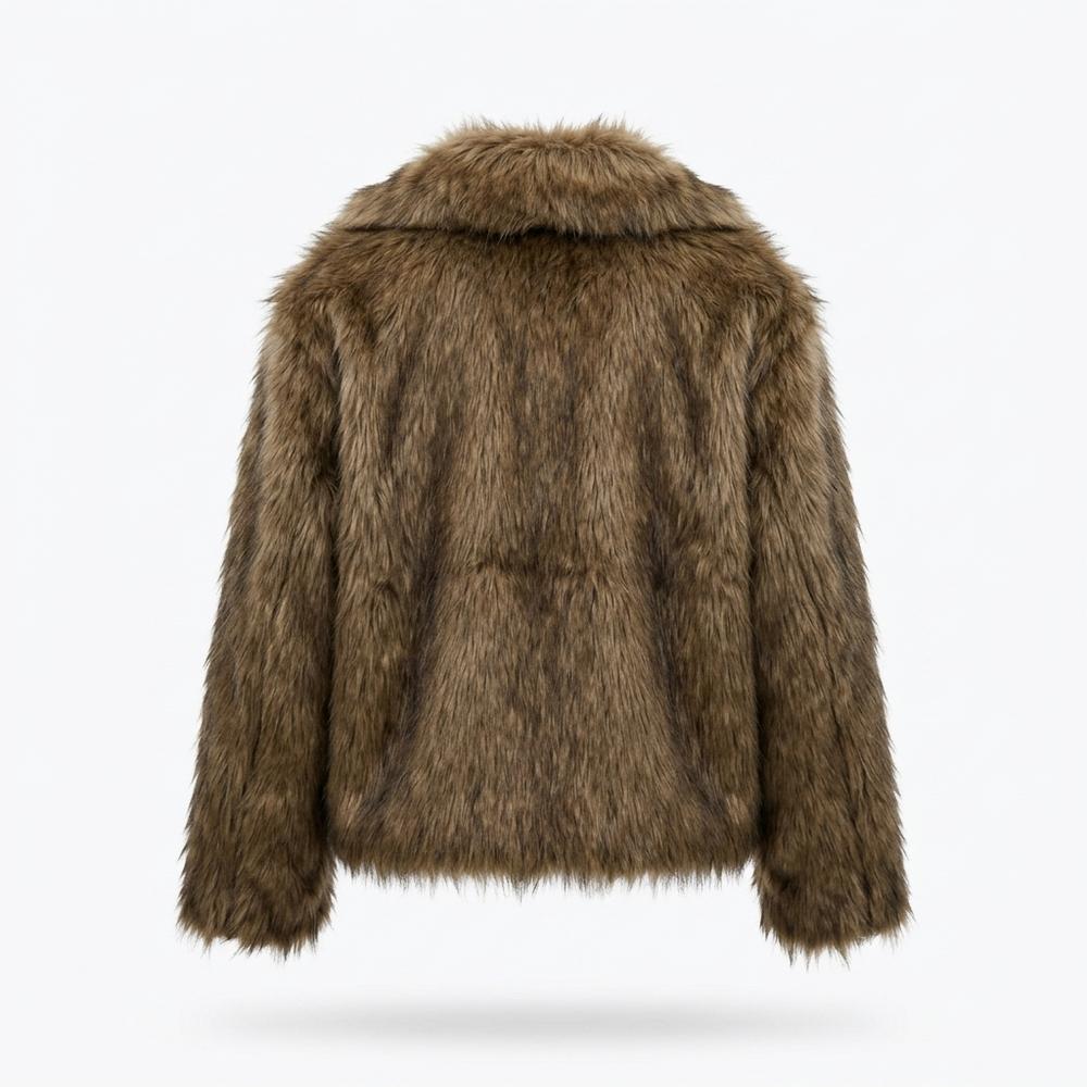 Allsaints Leather - Damin | Faux Fur Collared Jacket Unisex