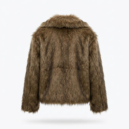 Allsaints Leather - Damin | Faux Fur Collared Jacket Unisex